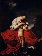 Giovanni da san giovanni Venus Combing Cupids Hair Sweden oil painting artist